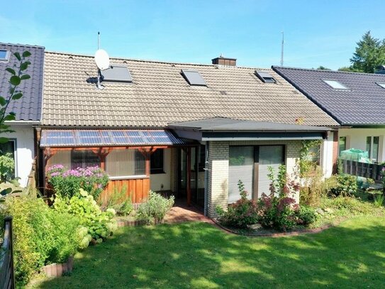 Charmantes Reihenmittelhaus mit Wintergarten und Garage