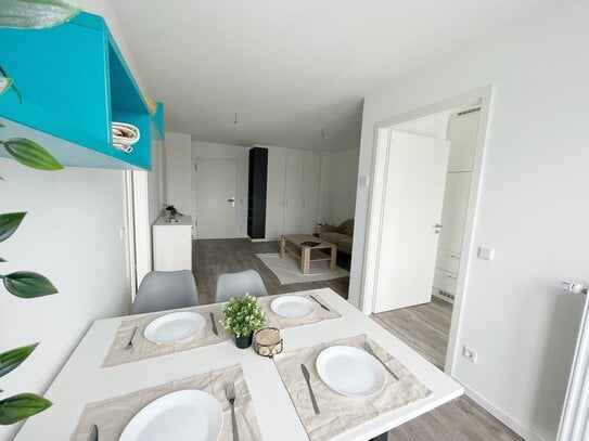 NEUBAU - Modern möblierte 2 Zimmer Wohnung mit Balkon