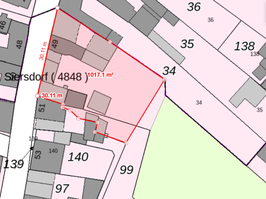 großzügiges 1000 m² Baugrundstück mit 30 m Straßenfront in Aldenhoven Siersdorf mit optimaler Bebauungsmöglichkeit