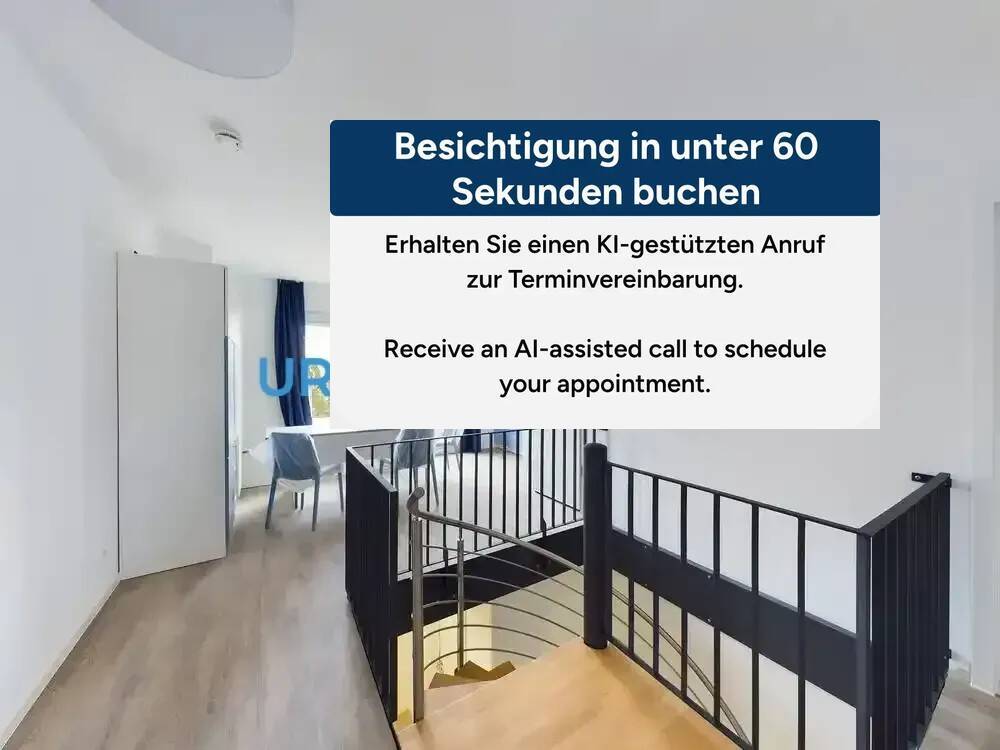 Mietrabatt - Vollständig eingerichtetes Privatzimmer mit Balkon in einer gemischten 6-Person - Foto 1
