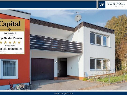 Gepflegtes Einfamilienhaus mit sonniger Balkon-Terrasse