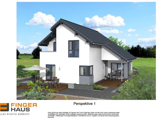 Neubau mit FingerHaus ALLES RICHTIG GEMACHT. FingerHaus B-Plan 68 Stralsund Andershof