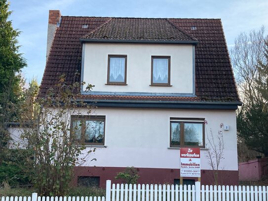 Einfamilienhaus mit viel Nebengelass in der Wasserstadt Fürstenberg/Havel