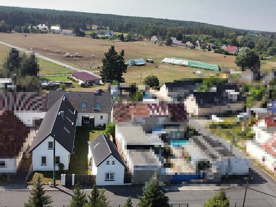 2 Häuser ein Preis. Fast fertiger Neubau mit EEK A+ und kleines Wohnhaus bei Bad Liebenwerda