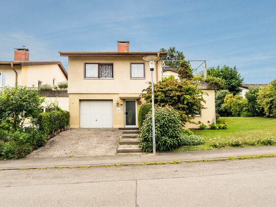 An der Schweizer Grenze! Sofort bezugsfreies Einfamilienhaus mit Garage