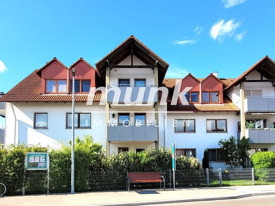 Ruhig und gepflegt 2-Zimmer mit Balkon in Burlafingen