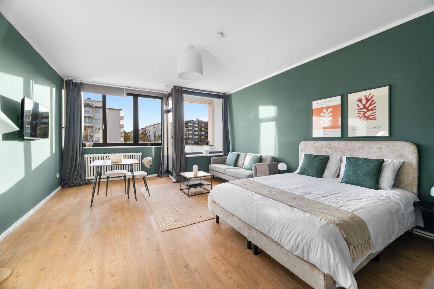 Beeindruckende 1-Zimmer Wohnung in Kreuzberg - voll möbliert - Photo 1