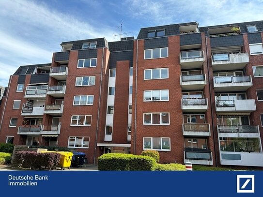 Helle 2 Zimmerwohnung mit großem Balkon