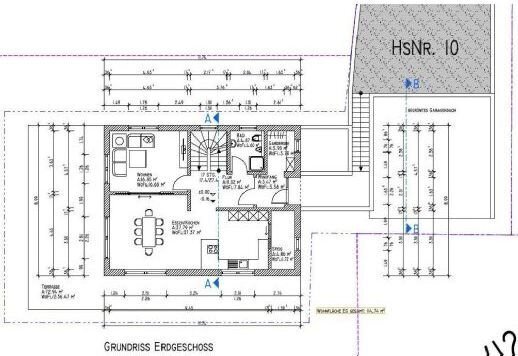 Kfw-40 Einfamilienhaus - Ausbauhaus mit 882 m² Grundstück