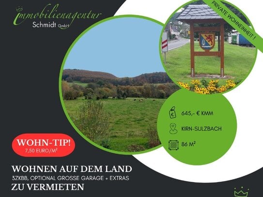 ***Interessante 3ZKB, Balkon, + Extras, in Kirn zu vermieten!***