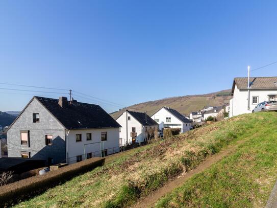 Schönes Baugrundstück in ruhiger Ortslage von Waldrach mit schönem Blick