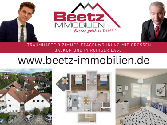 Lichtdurchflutete 3 Zimmer Wohnung in Sinsheim-Dühren