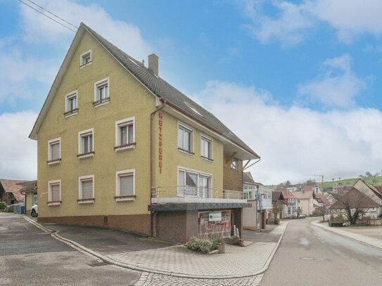 Wohn-/ und Geschäftshaus in markanter Lage von Geisingen-Leipferdingen