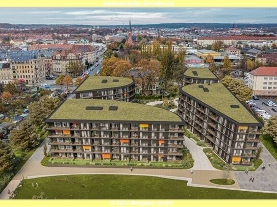 Geräumige 4-Raumwohnung mit direktem Elbblick als Erstbezug zu vermieten!