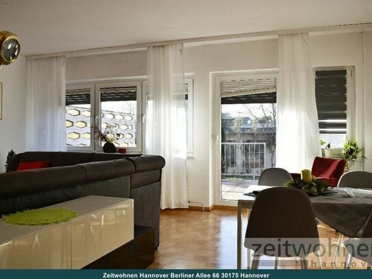 Misburg, 3 Zimmer Wohnung, möbliert, Terrasse, Garten