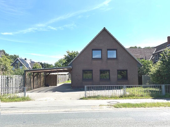 PURNHAGEN-IMMOBILIEN - Schwanewede-Metjensande - geräumiges 1-Fam.-Haus mit großem Grundstücksanteil