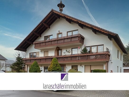 Zeltingen-Rachtig: 3-Zi.-Wohnung mit Garage und Moselblick