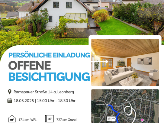 20 Minuten von Regensburg und trotzdem naturnah - Idyllisches Einfamilienhaus in Südausrichtung mit herrlichen Garten i…
