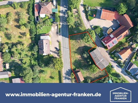 Neuer Preis: Riesengrundstück in Uffenheim-OT zu verkaufen - auch teilbar in zwei Bauplätze