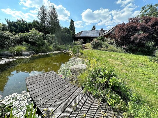 Großer Bungalow mit Nebengebäude und traumhaftem Garten Provisionsfrei für den Käufer