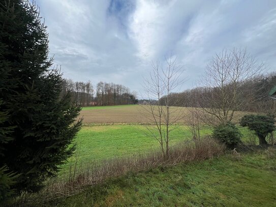 Ehemalige Hofstelle in Borgholzhausen mit zusätzlichen Ackerflächen! Wohnen und leben in der Natur!