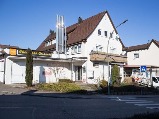 Zukunftsweisendes Investitionsobjekt! Wohn- und Geschäftshaus mit großer Bäckerei und 3 Wohnungen!