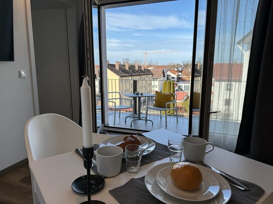 Wohnung - Apartment - Penzberg Stadtmitte - Suite Premium Balkon