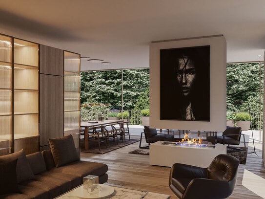 Exklusives Penthouse in unvergleichlicher Lage zwischen Schlosspark und Rhein (Nr. 12)