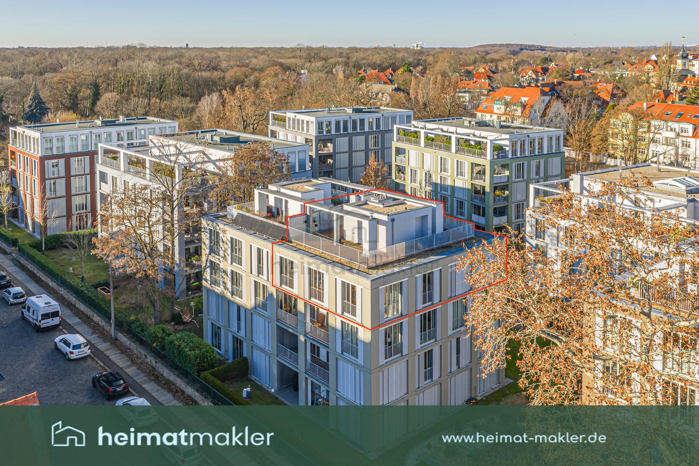 Bezugsfrei ab 02/26 - exklusives Penthouse am Kickerlingsberg