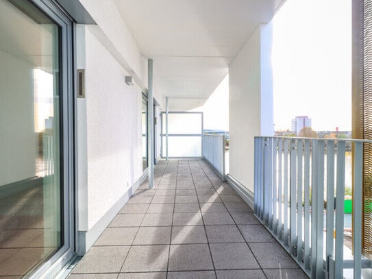 Exklusive 2-Zi.-Wohnung in ERSTBEZUG: 70m² inkl. neuer EBK und großem Balkon!