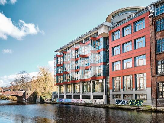 bürosuche.de: modernes Büro am Goldbekkanal mit Dachterrasse mieten!