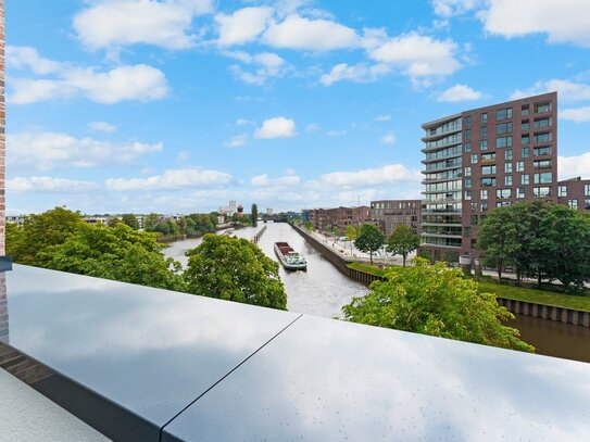 Sie mögen es einzigartig? Wir auch. Erstbezug in die schönste Penthouse-Wohnung der Stadt.