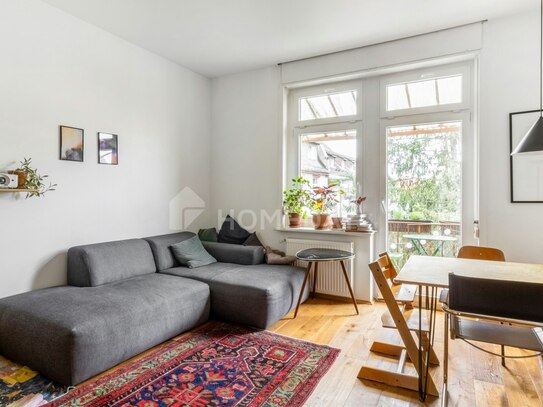 Elegante Etagenwohnung mit Balkon und Loggia in begehrter Frankfurter Lage