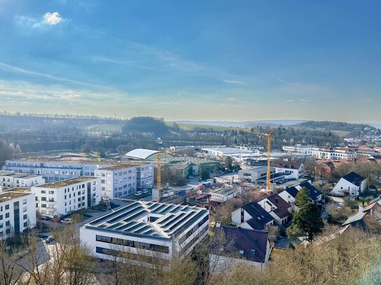 Moderne Dreizimmerwohnung mit zwei Bädern und großer Terrasse