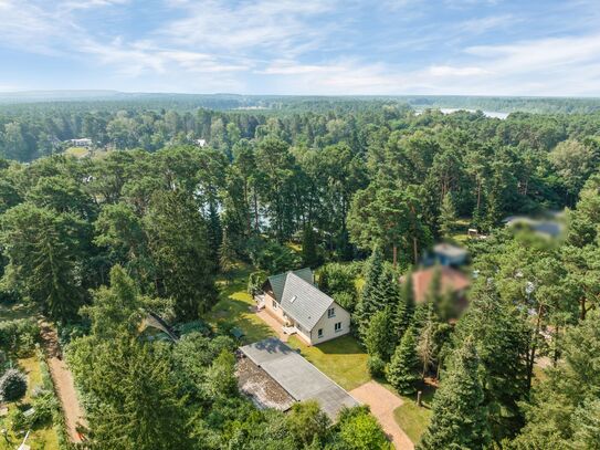 Einfamilienhaus mit direktem Wasserzugang in Heidesee