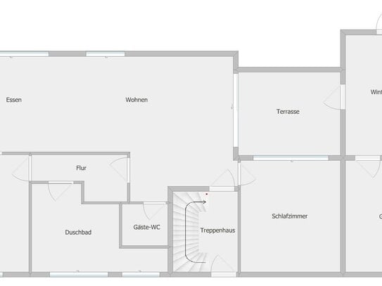 2,5 Zimmer Wohnung mit Terrasse in Bestlage von Wetter-Grundschöttel