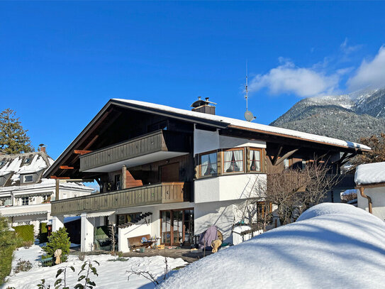 Ruhiges Wohnen mit schönem Bergblick