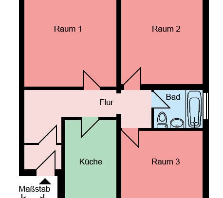 3-Zimmer-Wohnung in Iserlohn Hombruch