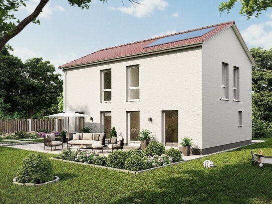 Neubau 6-Zimmer-Haus mit Garage und PV-Anlage