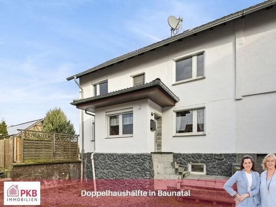 Modernisierte Doppelhaushälfte mit Kamin, Sauna & Terrasse