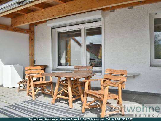 Ahlem, Schöner Wohnen mit großer Terrasse und Blick in den Garten