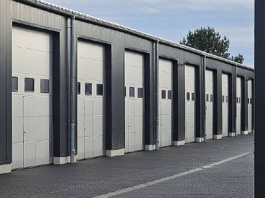 - NEUBAU - GEWERBEEINHEIT - LÄNGE 12,20 M x BREITE 5,53 M x HÖHE 5,50 M