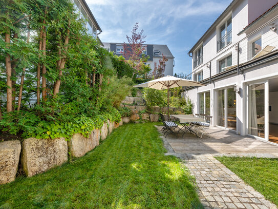 In Laufnähe zum Ammersee: Charmantes Townhouse in zentraler, ruhiger Lage