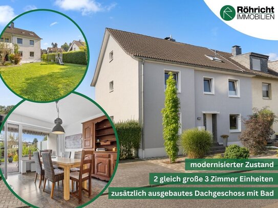 Modernisiertes 2-Familienhaus-Juwel mit 2 Garagen und 2 Stellplätzen in beliebter Lage Höhenhaus