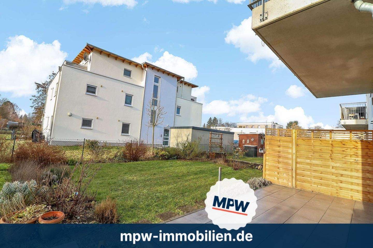 Zeit zum Abschalten: moderne, ruhige Wohnung mit Garten und Terrasse - Photo 1