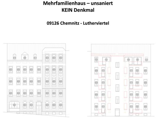 Mehrfamilienhaus – unsaniert KEIN Denkmal