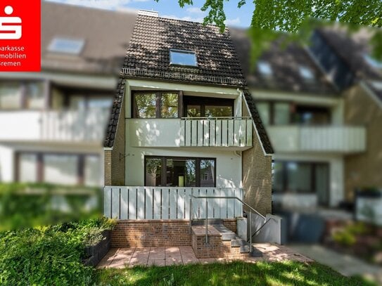 Geräumiges Reihenmittelhaus mit Terrasse, Ausbaureserve und Tiefgaragenstellplatz in Bremen-Vegesack