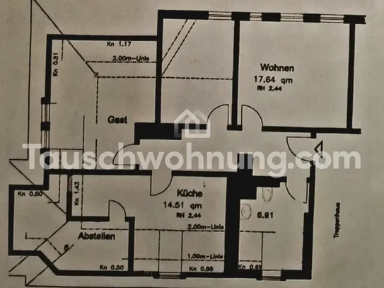 [TAUSCHWOHNUNG] Tauschangebot 3Zi Wohnung gegen 4Zi Wohnung