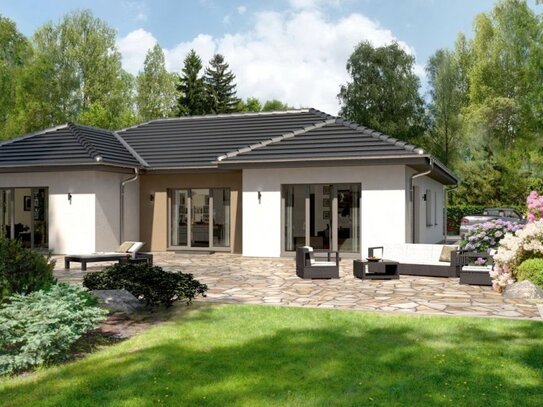 Bungalow in Pivitsheide - inkl. 900 m² Grundstück mit Südausrichtung - Wohnen auf höchstem Niveau!