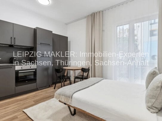 Auch Gewerblich nutzbar. Modernes Studio- Apartment mit allem inklusive im Zentrum von Leipzig